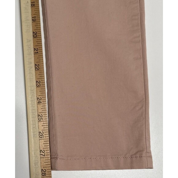 Scotch and Soda Anthropologie 25/33 Pants Maison Cropped Chino Rose Pink NWT - Picture 8 of 9